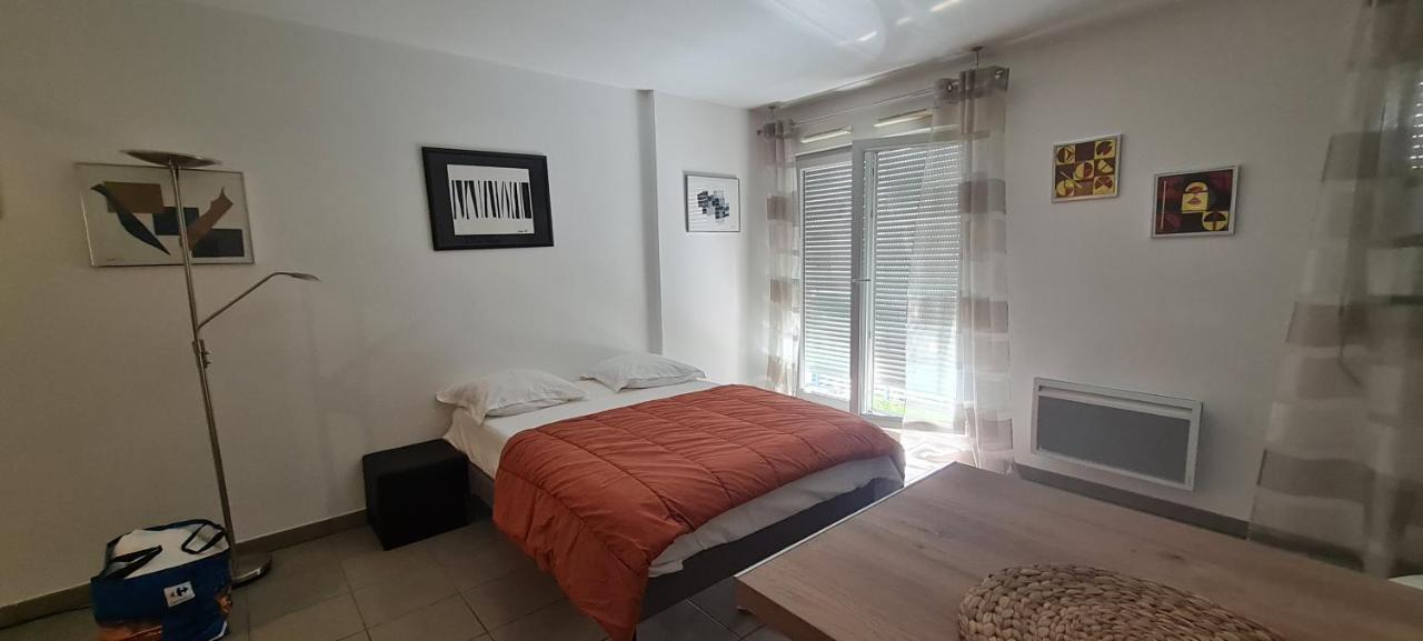 Beau Studio Tout Confort Au Calme Avec Parking . Appartement Villeurbanne Buitenkant foto